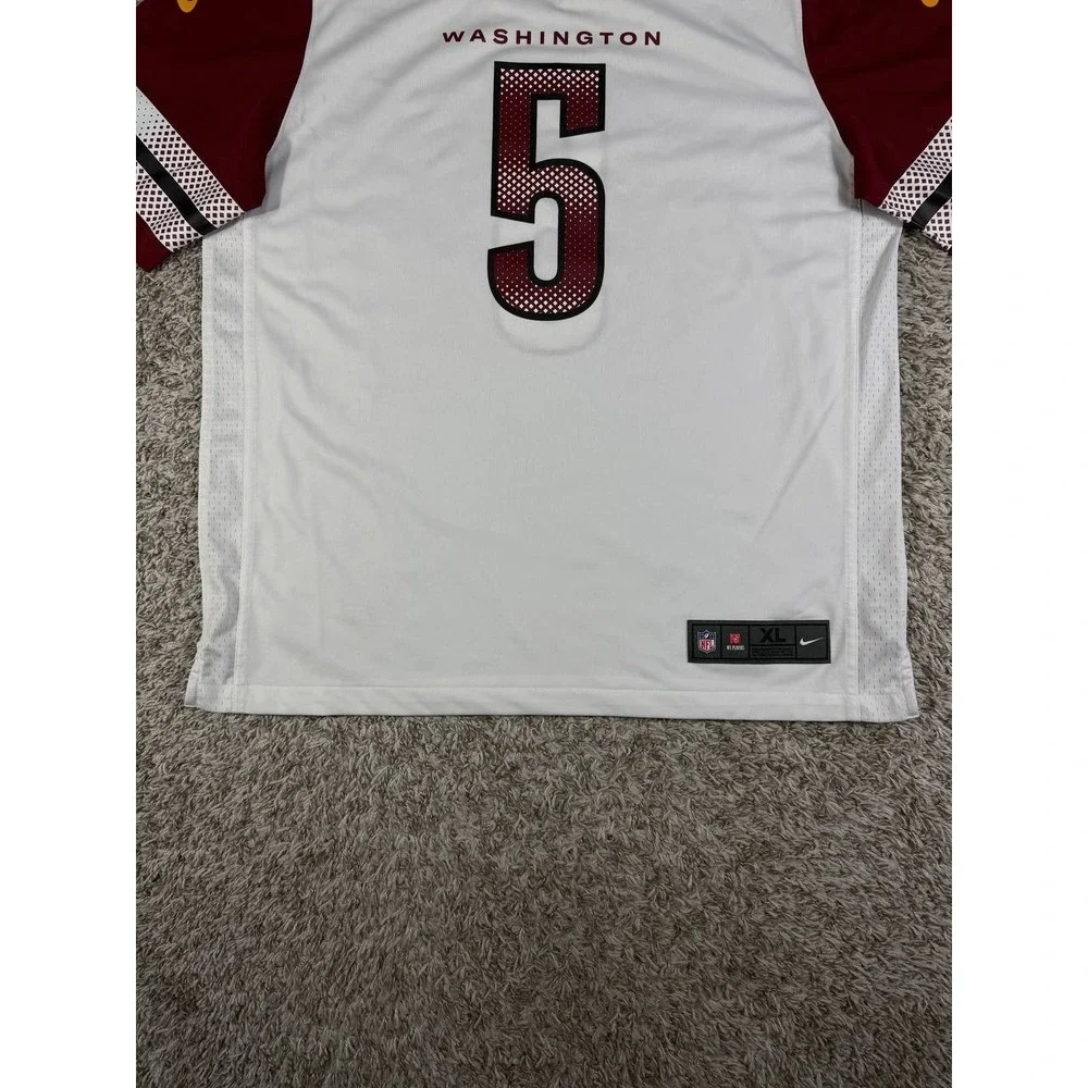 Nike On Field Washington Commanders Jayden Daniels #5 Jersey Size XL
